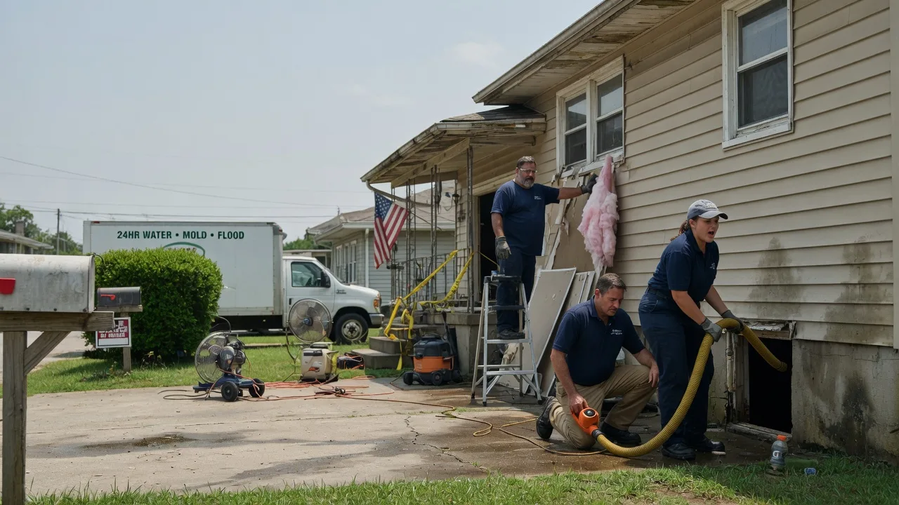Water Damage Repair in Grand Cane, LA near me